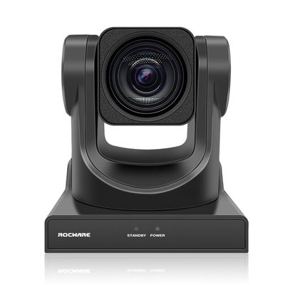 品質  Professional Translation Rocware USB 16X 12X Zoom IP NDI Streaming Confer Video Conferencing System PTZ Camera 1080P RC26 工場