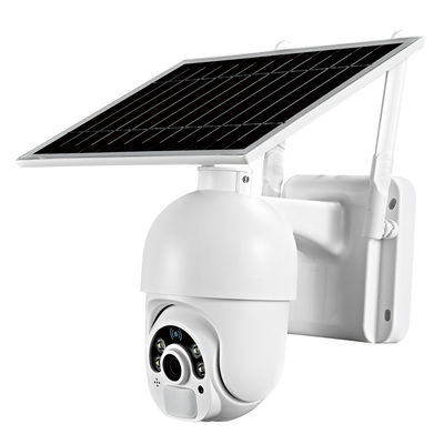 PIRの完全なHD WiFi 2mpのズームレンズの夜間視界1080P CCTVのドーム カムPTZ屋外のWifi IPのカメラの太陽電池式のビデオ監視